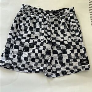 Quiksilver Monochrome Checkered Shorts